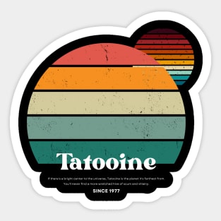 Tatooine Sticker